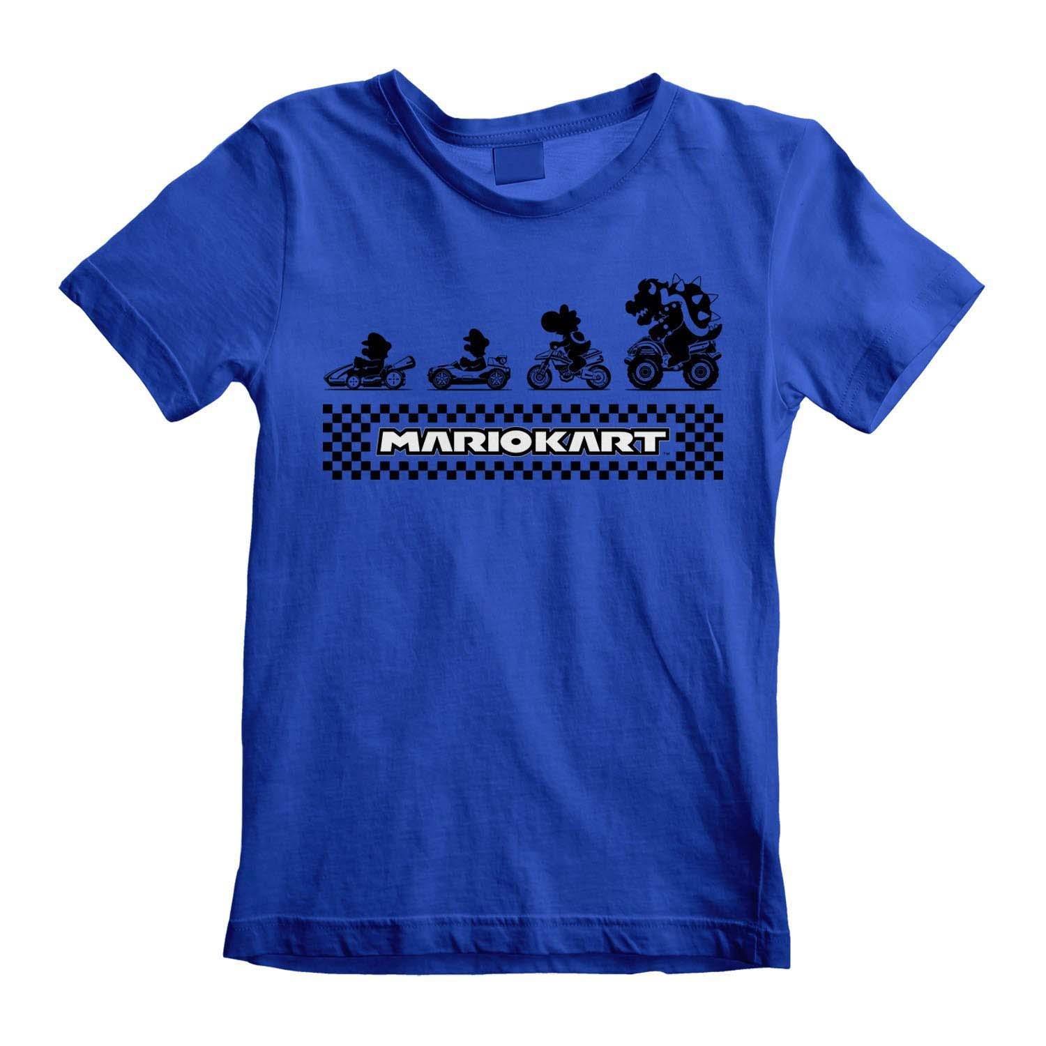 Tshirt Jungen Blau 104 von Mario Kart