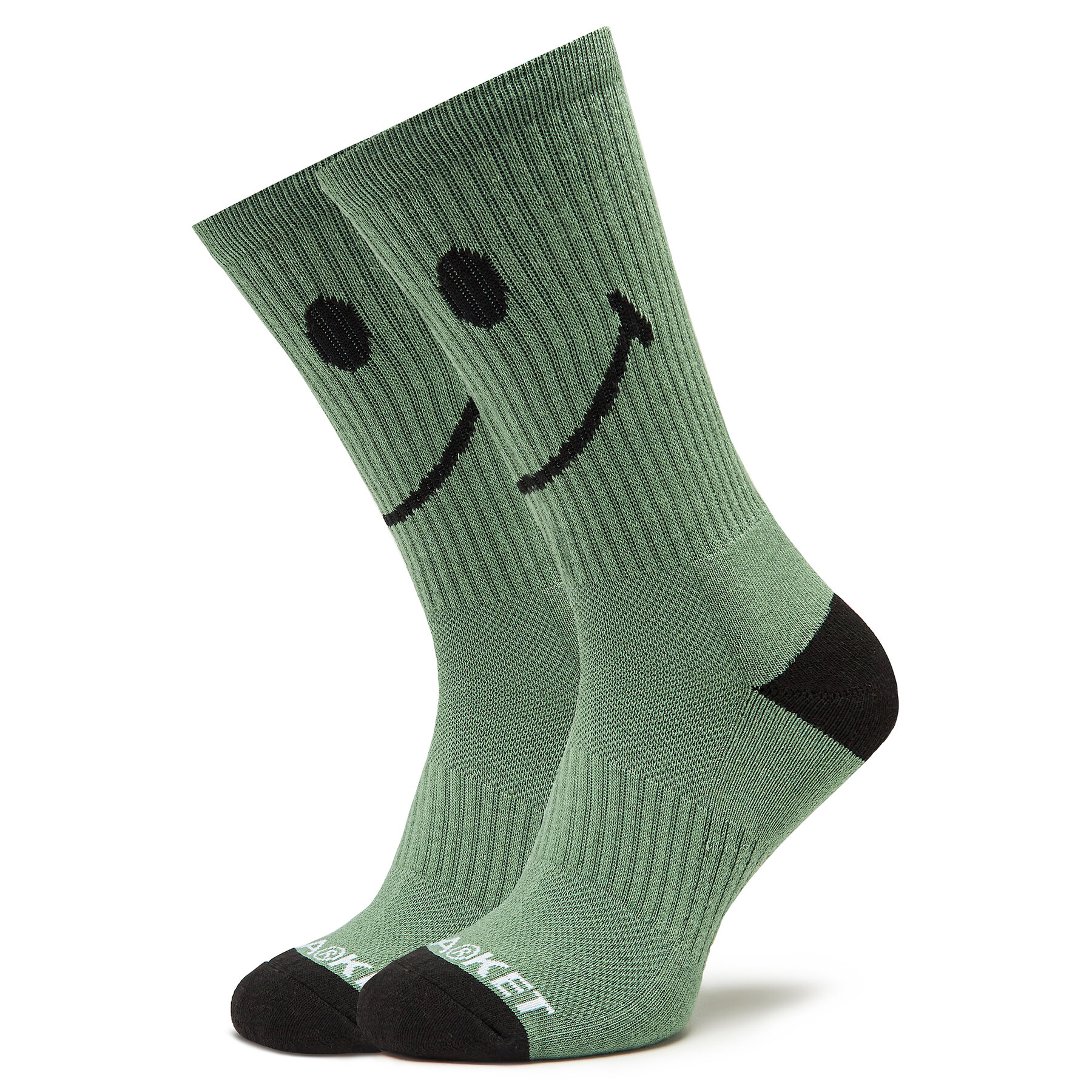 Hohe Unisex-Socken Market Smiley 360001158 Sage 1059 von Market