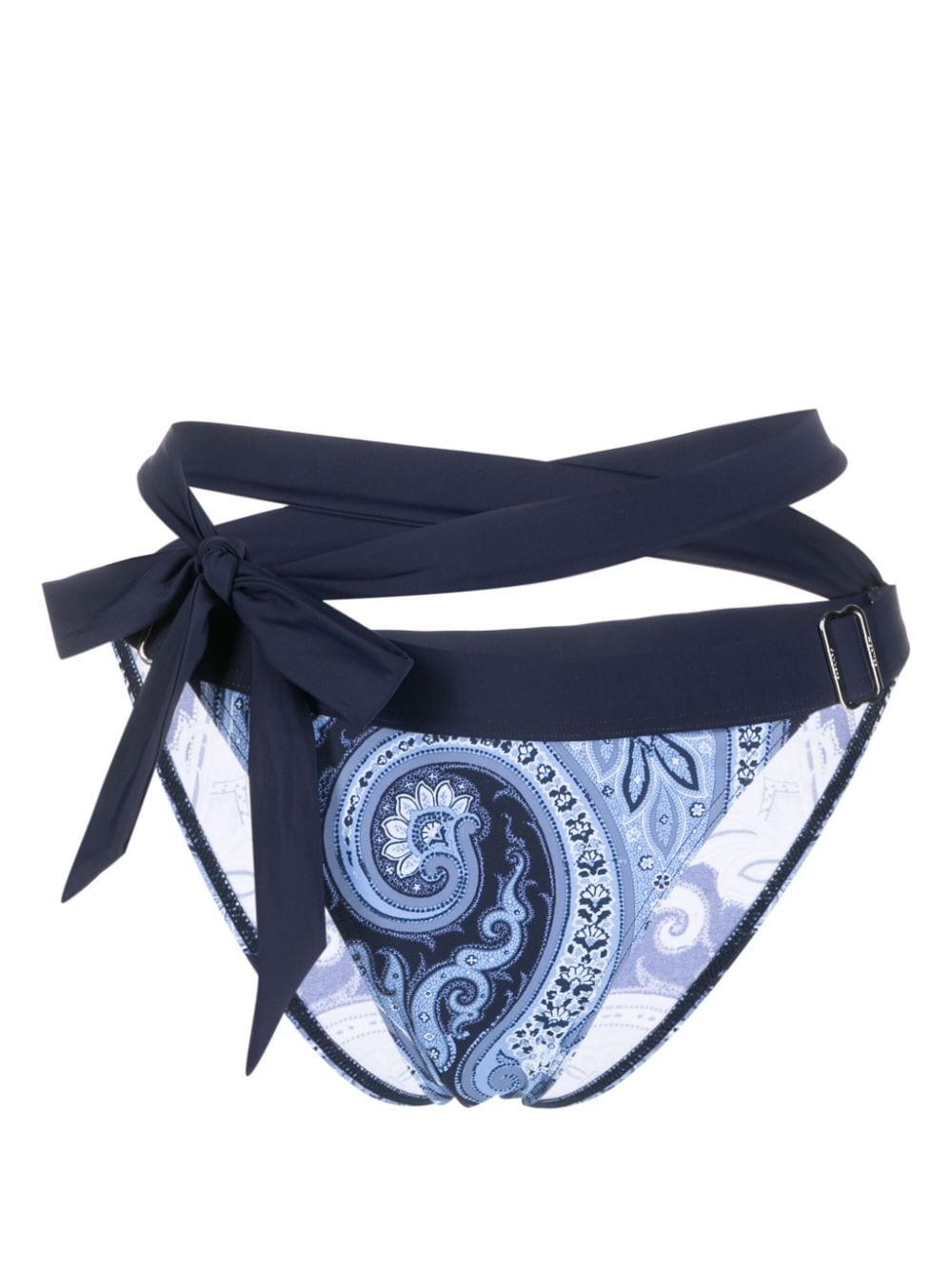 Marlies Dekkers Cache Coeur paisley-print adjustable bikini bottoms - Blue von Marlies Dekkers