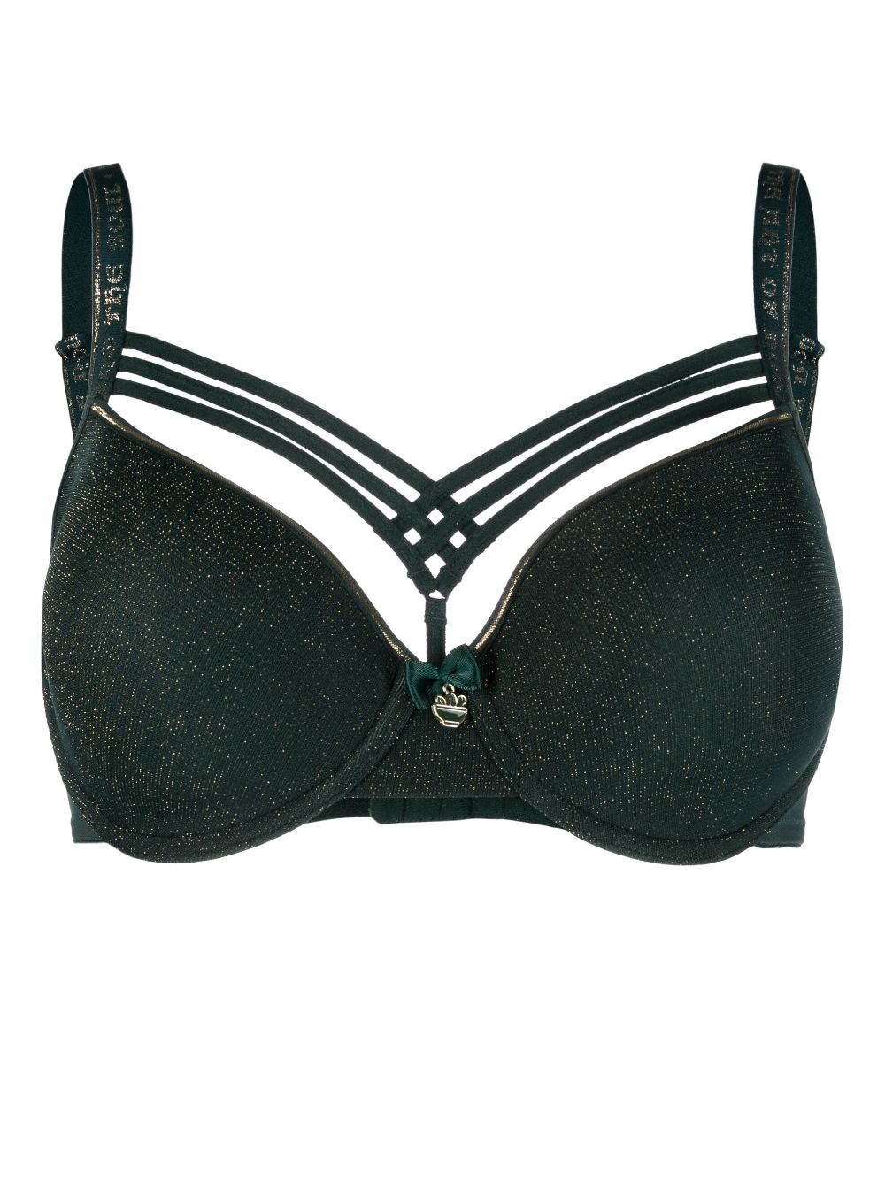 Marlies Dekkers Dame De Paris sparkle plunge bra - Green von Marlies Dekkers