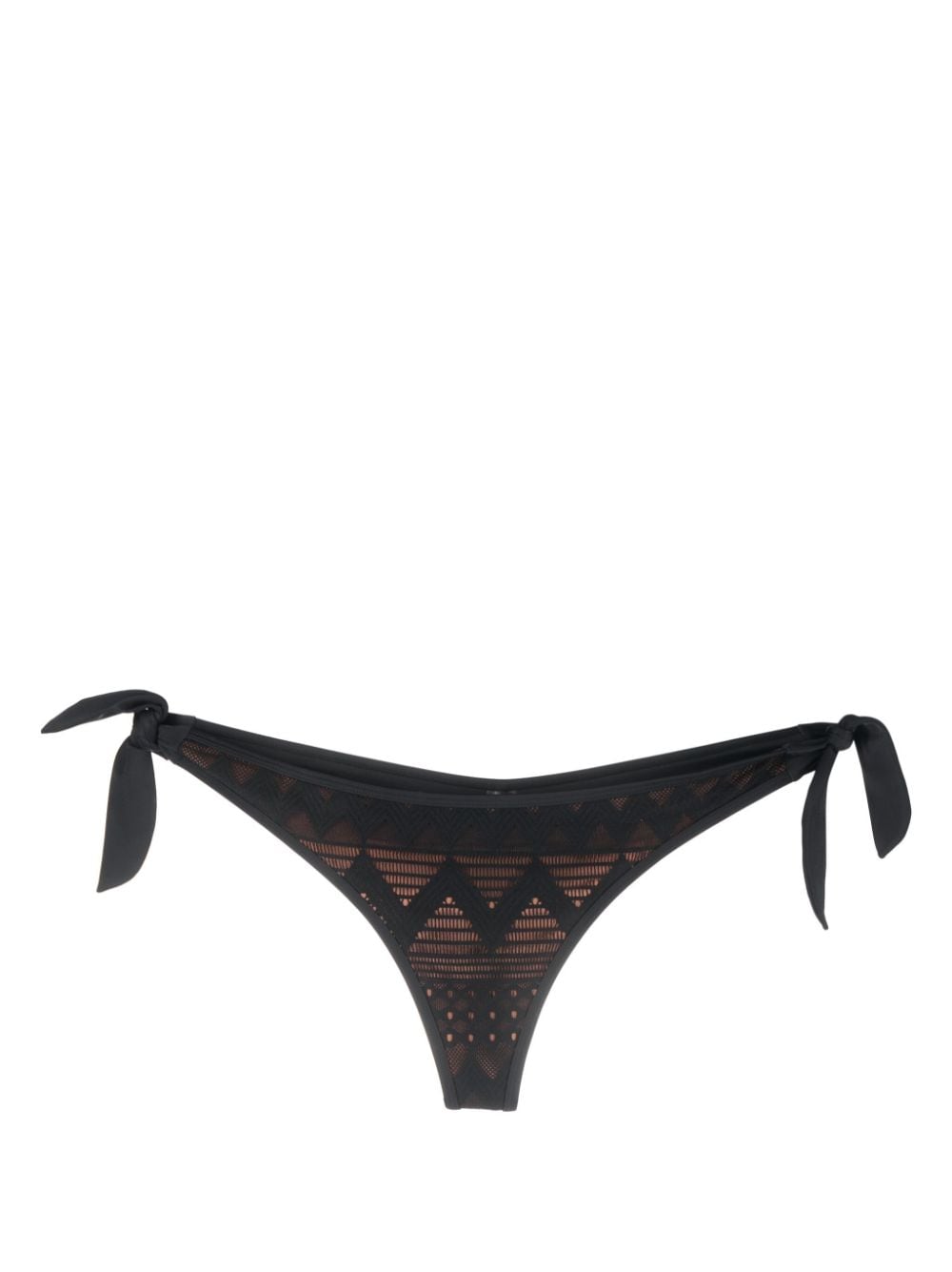 Marlies Dekkers Dolce Vita panelled bikini bottoms - Black von Marlies Dekkers