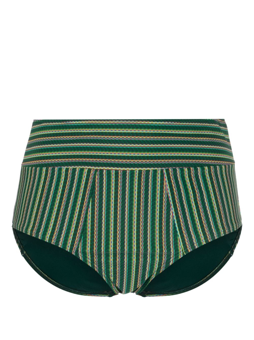 Marlies Dekkers Holi Vintage striped bikini bottoms - Green von Marlies Dekkers