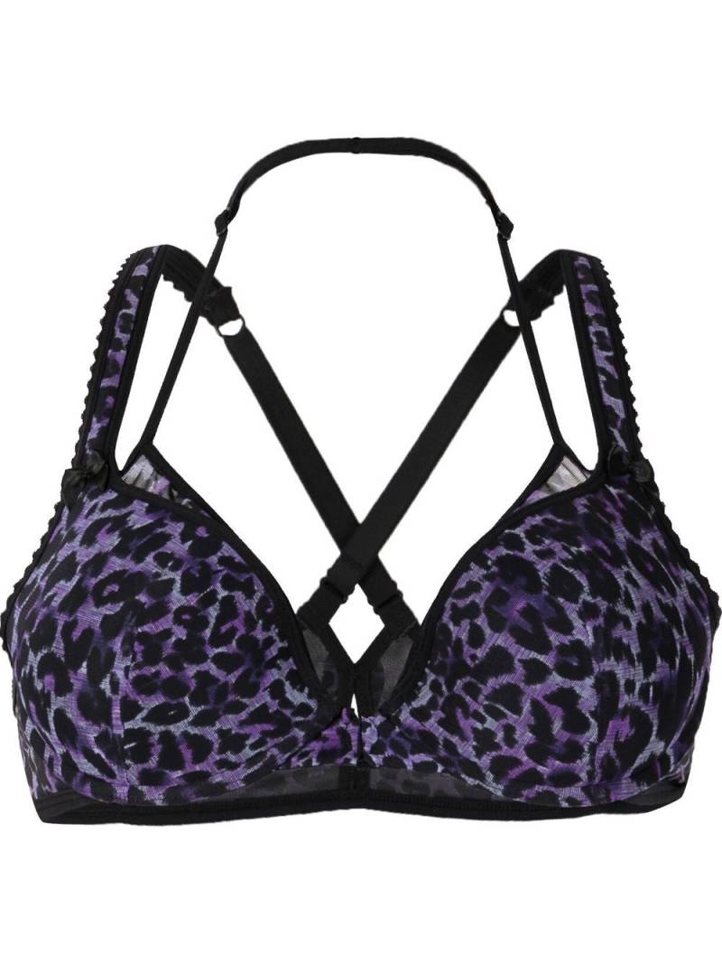 Marlies Dekkers Peekaboo padded push-up bra - Purple von Marlies Dekkers