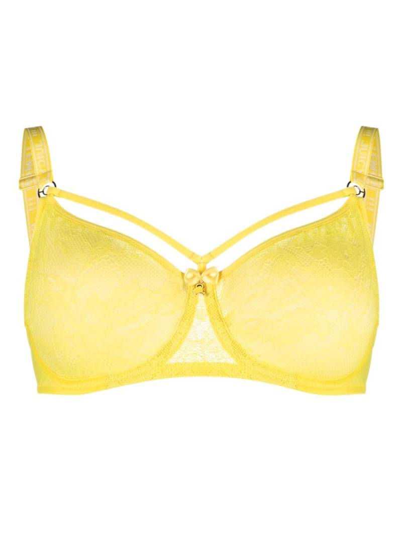 Marlies Dekkers Space Odyssey floral-lace push-up bra - Yellow von Marlies Dekkers