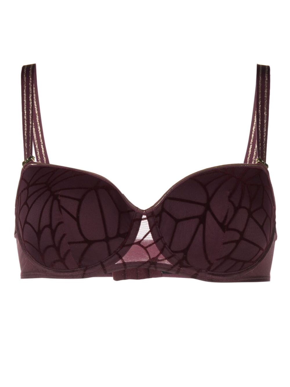 Marlies Dekkers The Adventuress balcony bra - Purple von Marlies Dekkers