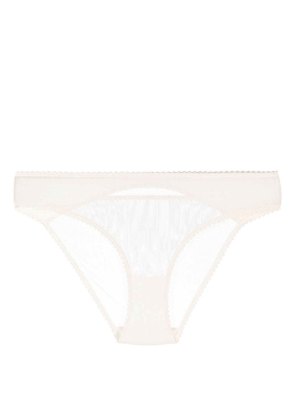 Marlies Dekkers The Mauritshuis semi-sheered briefs - Neutrals von Marlies Dekkers