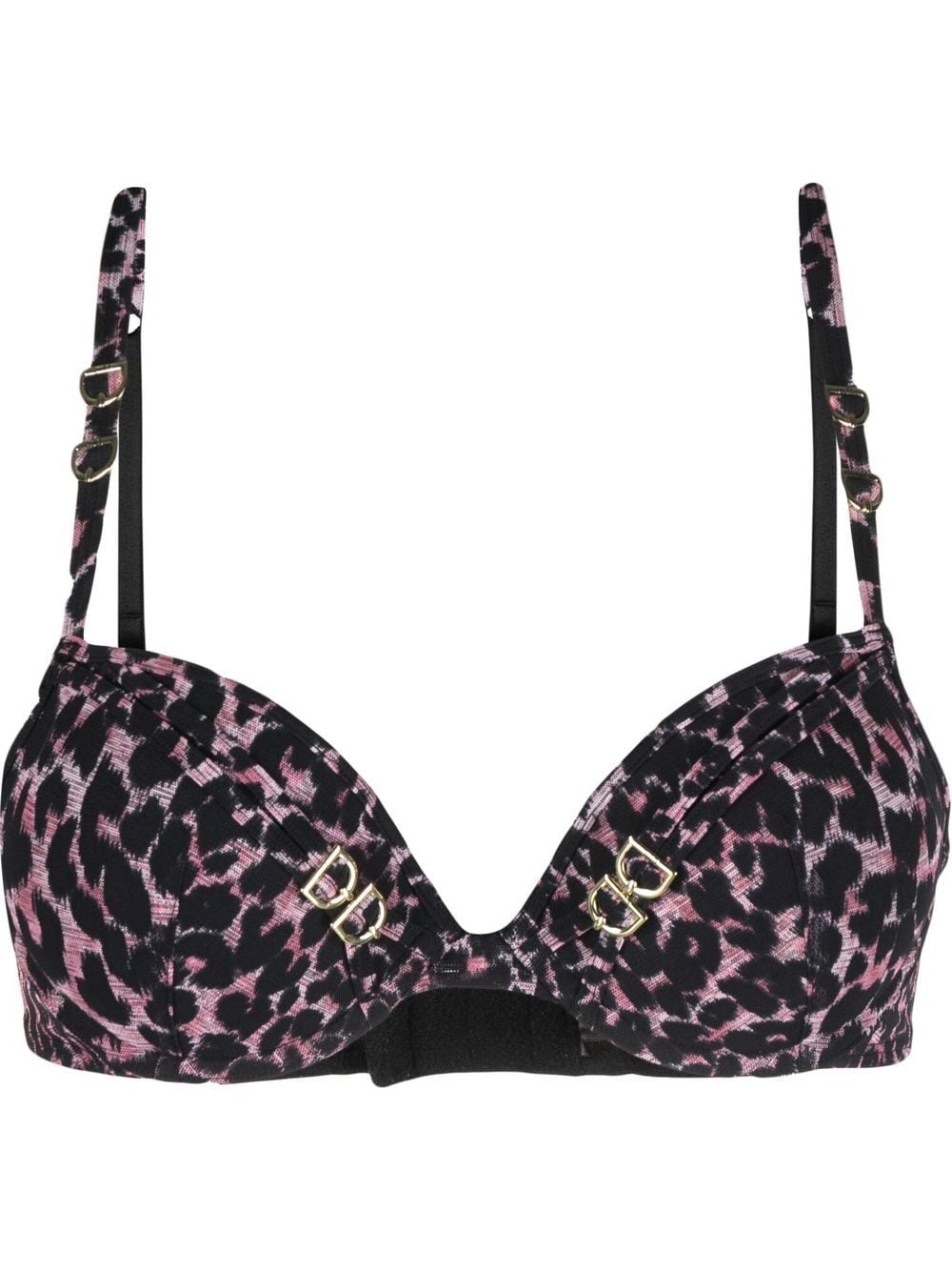 Marlies Dekkers animal-print bra - Black von Marlies Dekkers