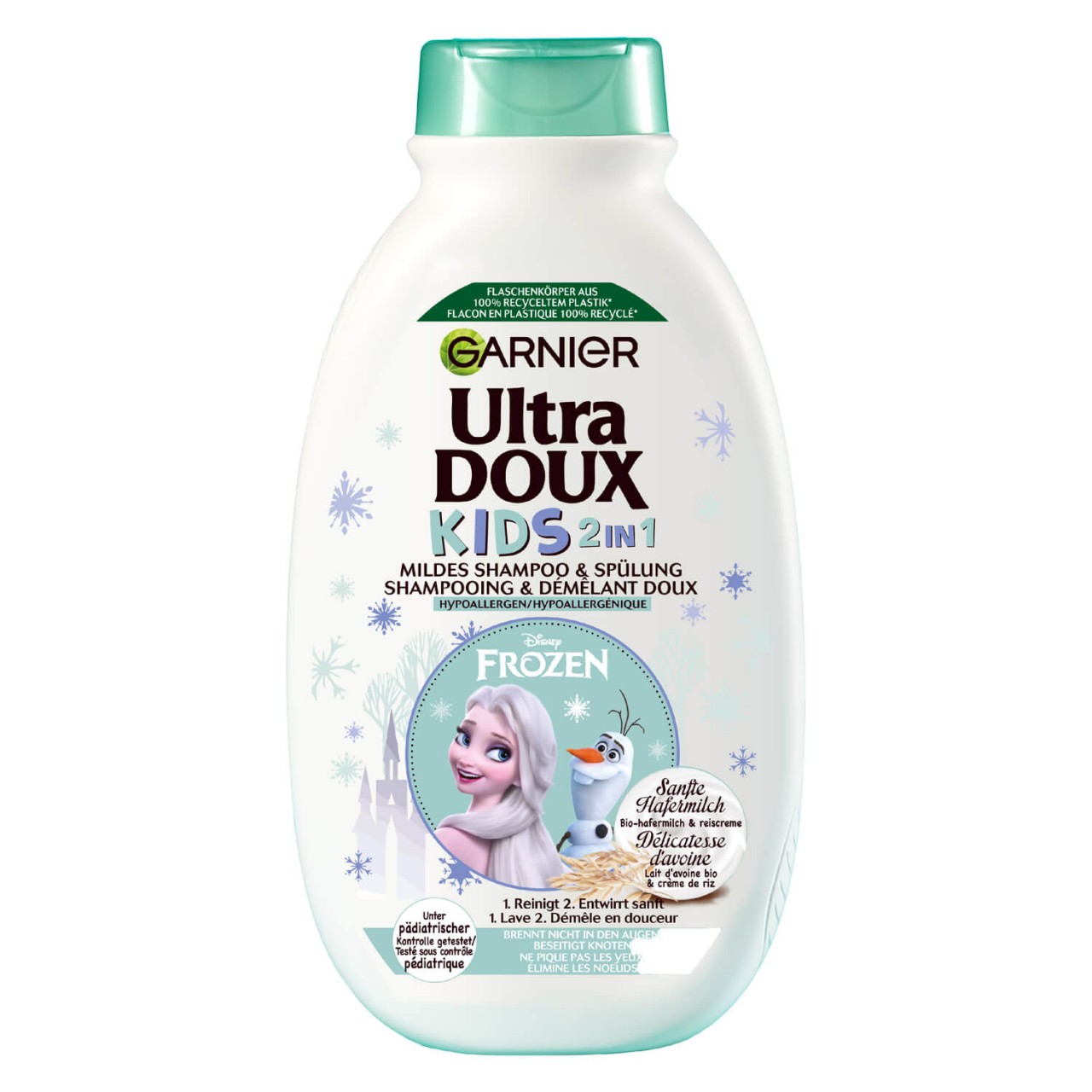 Ultra Doux Haircare - Kids 2in1 Sanfte Reiscreme & Bio-Hafermilch Shampoo von GARNIER