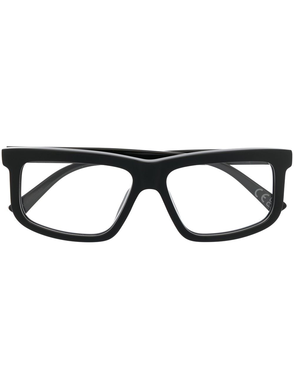 Marni Eyewear Annapuma Circuit logo-engraved glasses - Black von Marni Eyewear