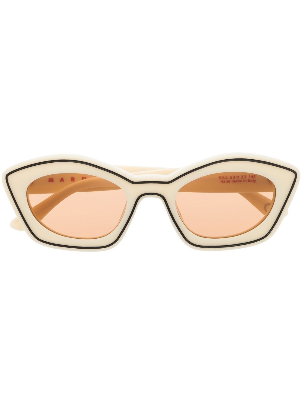 Marni Eyewear EXS outline cat-eye sunglasses - Neutrals von Marni Eyewear