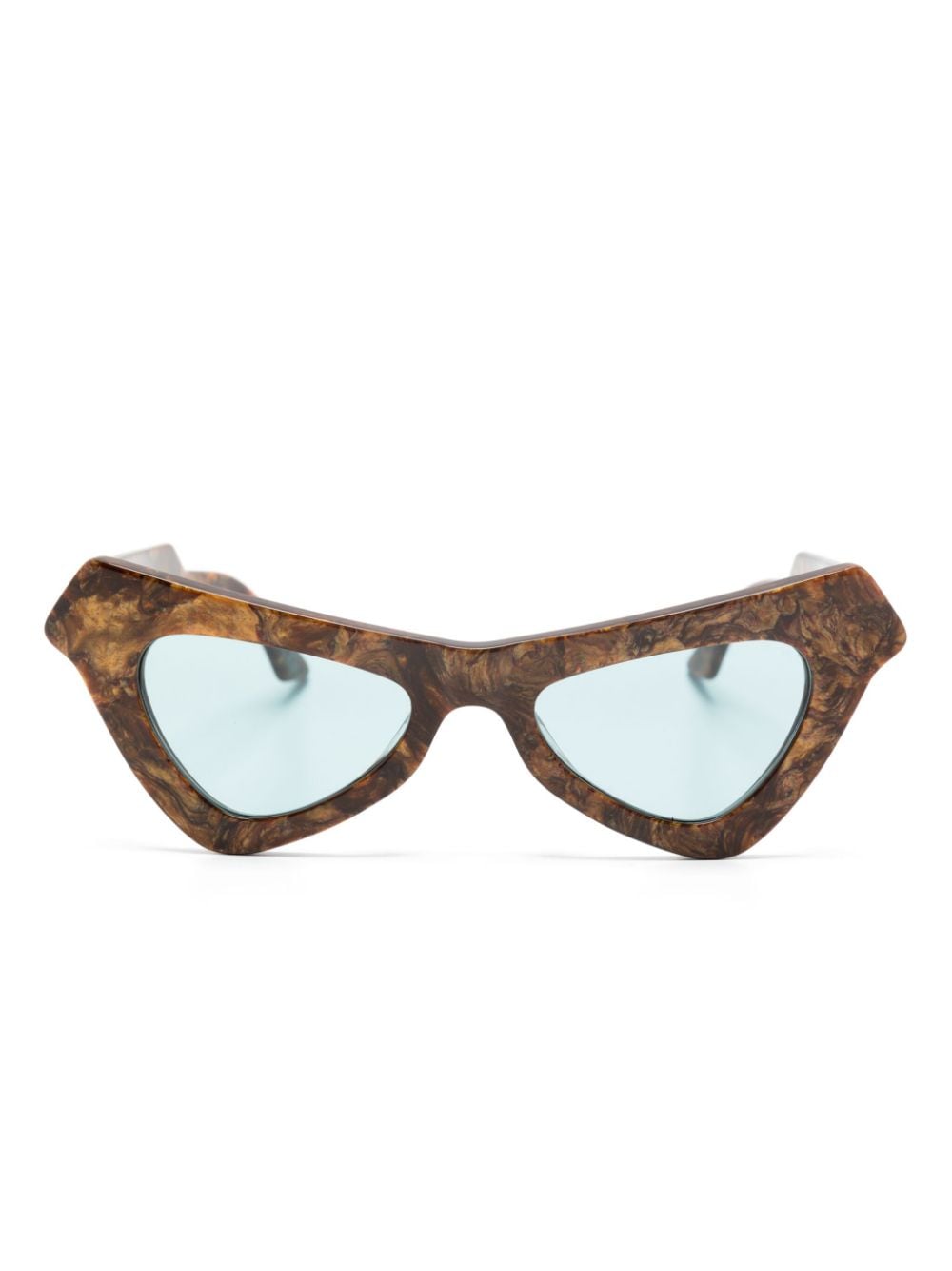 Marni Eyewear Fairy Pools cat-eye sunglasses - Brown von Marni Eyewear