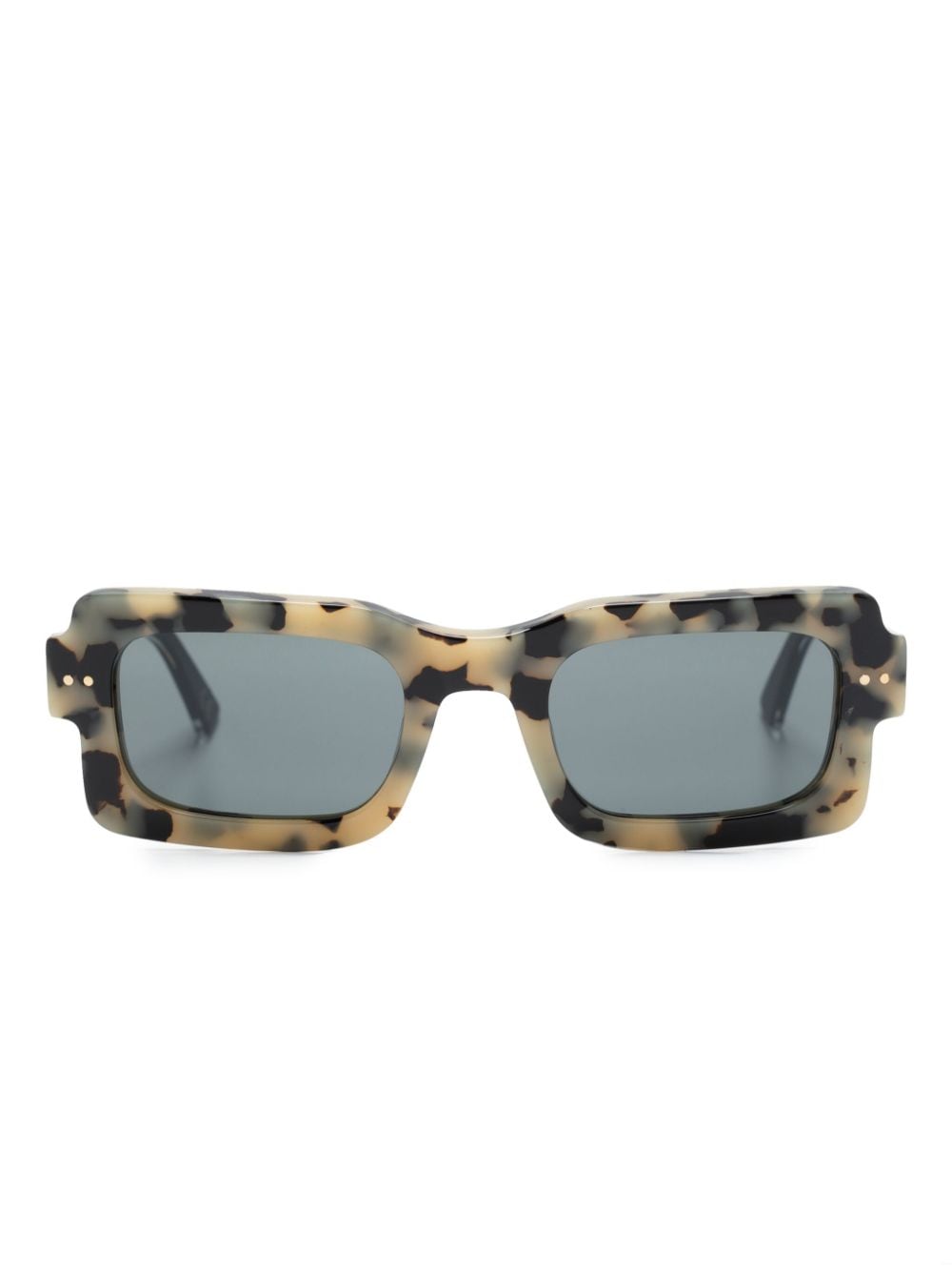 Marni Eyewear Lake Vostok square-frame sunglasses - Black von Marni Eyewear