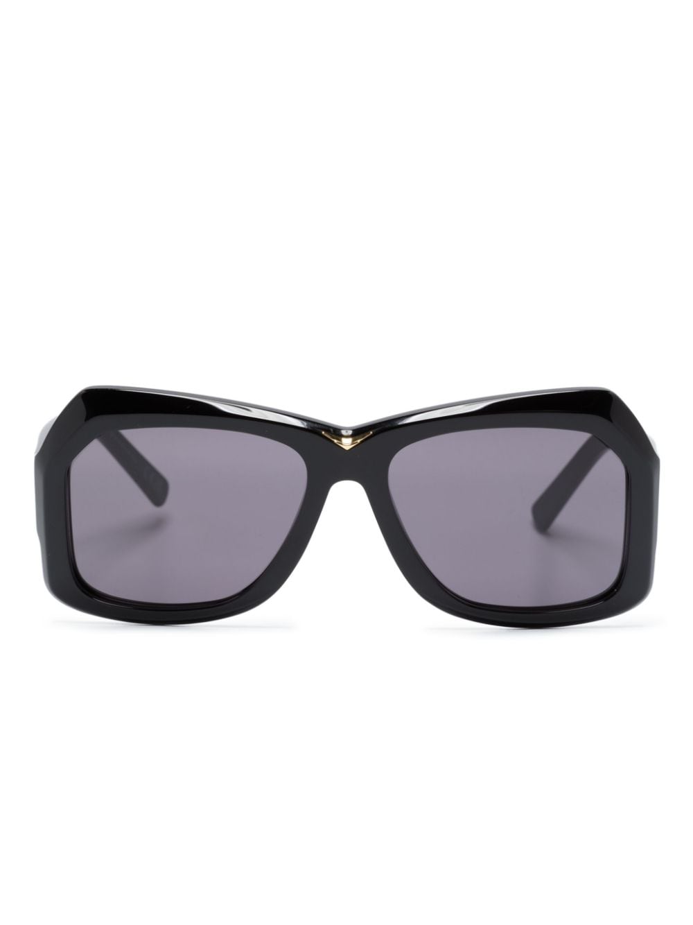 Marni Eyewear oversized-frame tinted sunglasses - Black von Marni Eyewear