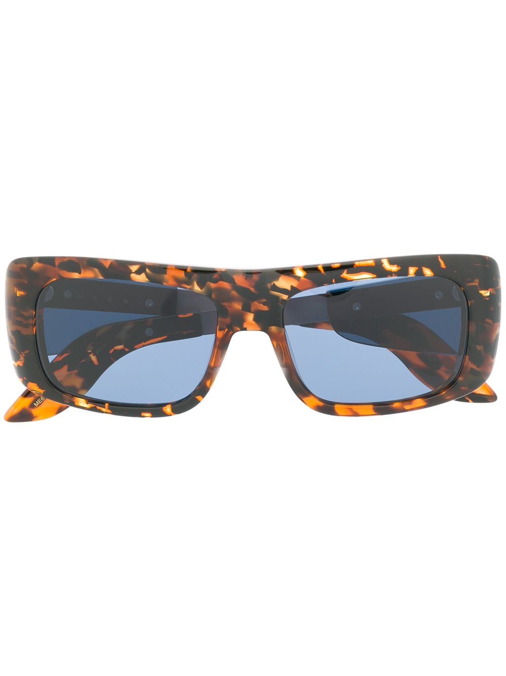 Marni Eyewear rectangle sunglasses - Brown von Marni Eyewear