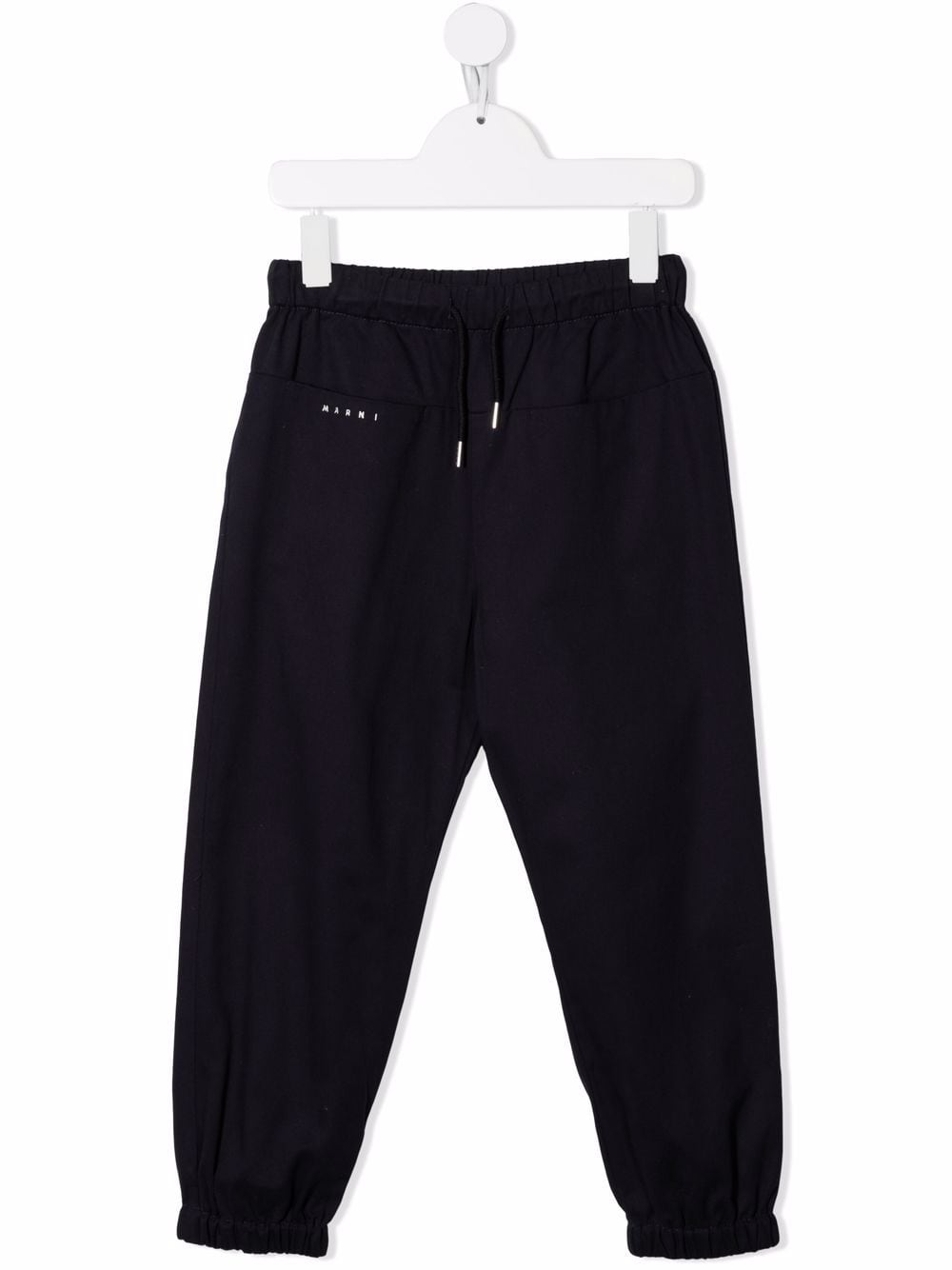 Marni Kids logo-print track pants - Blue von Marni Kids