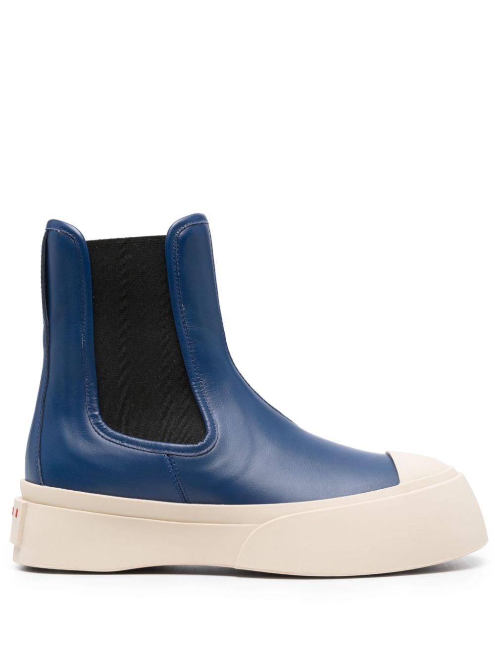 Marni Pablo leather Chelsea boots - Blue von Marni