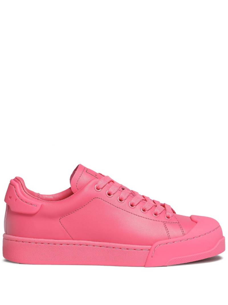 Marni Dada Bumper leather sneakers - Pink von Marni