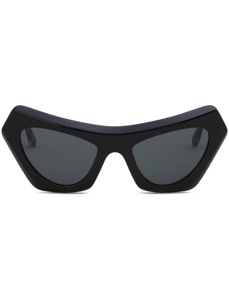 Marni Devil's Pool cat-eye sunglasses - Black von Marni