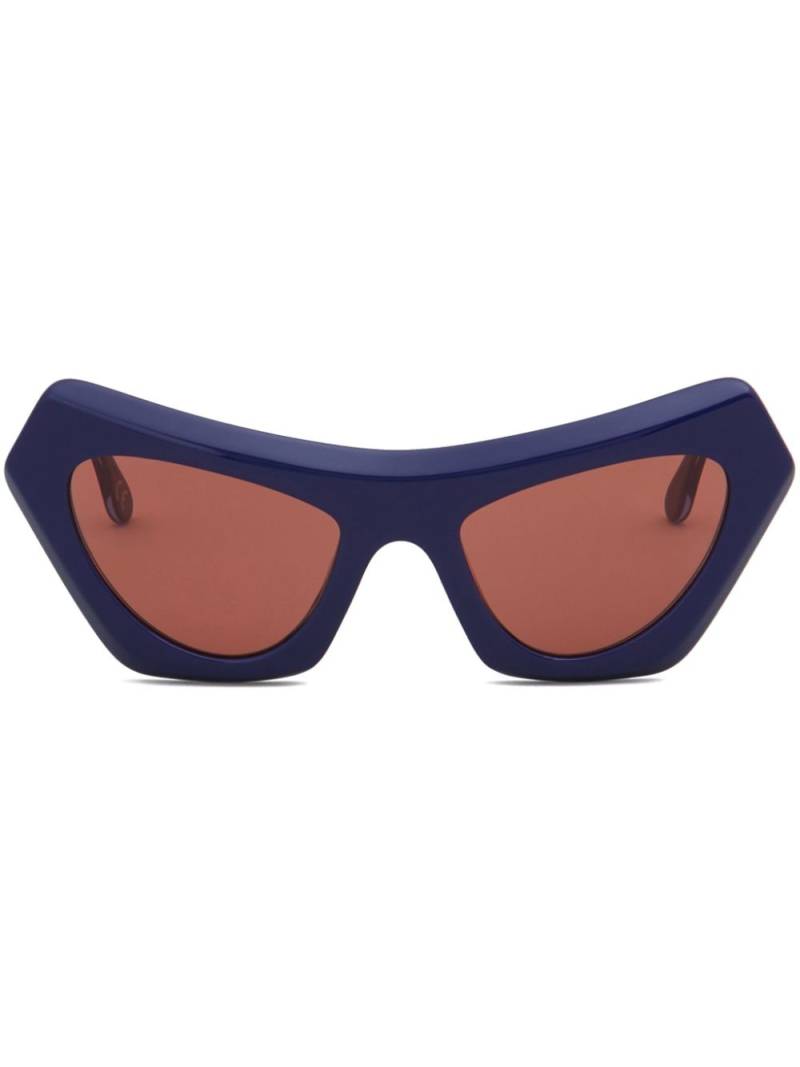 Marni Devil's Pool cat-eye sunglasses - Blue von Marni