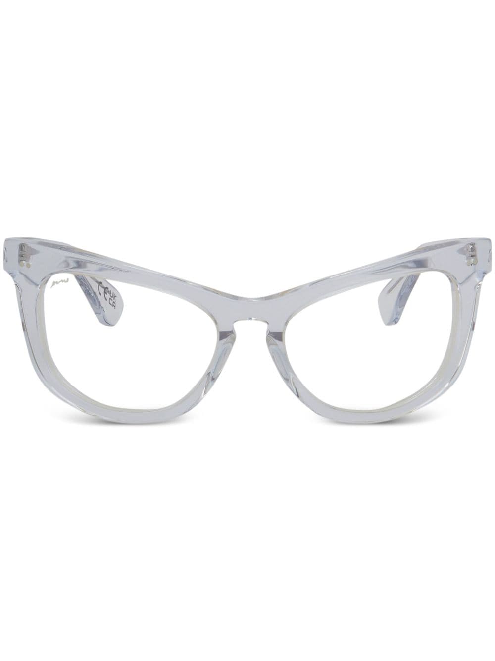 Marni Isamu cat-eye glasses - Neutrals von Marni