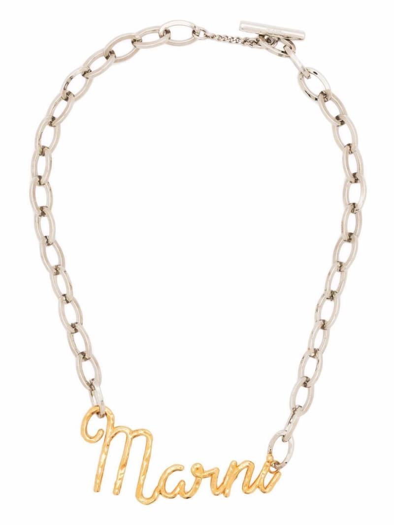 Marni Marni pendant chain necklace - Gold von Marni