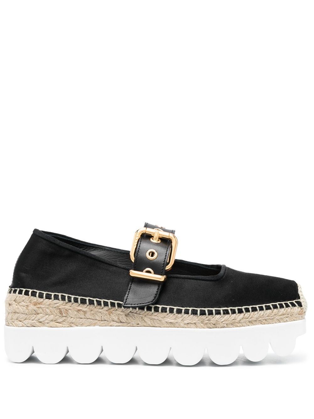 Marni Mary Jane canvas espadrilles - Black von Marni