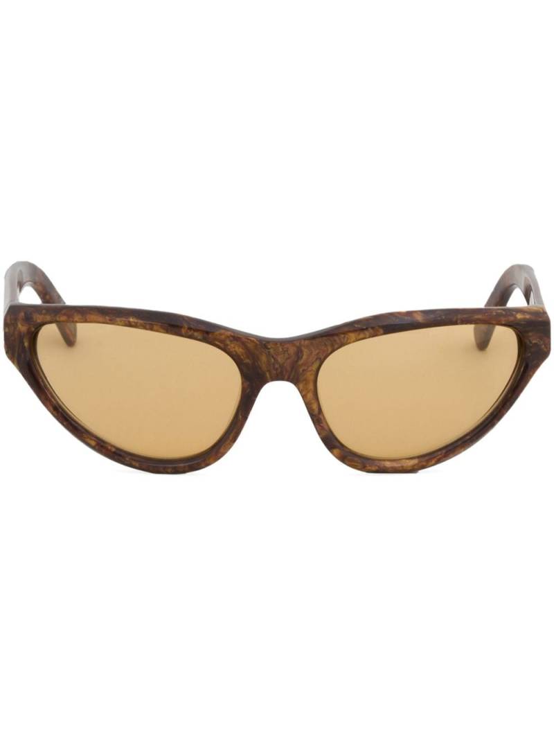 Marni Mavericks cat-eye sunglasses - Brown von Marni