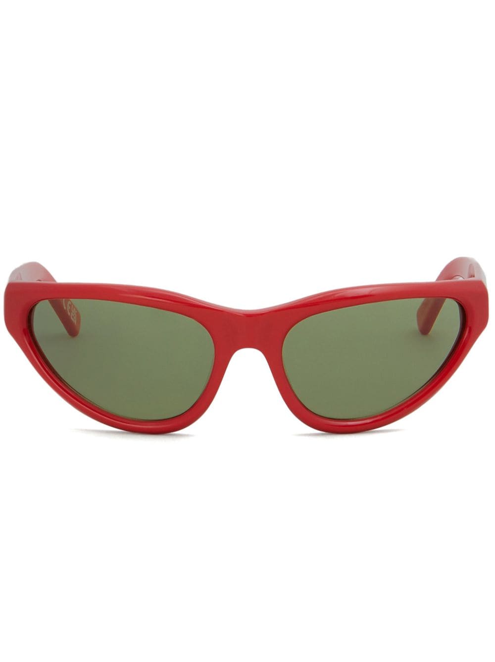 Marni Mavericks logo-print sunglasses - Brown von Marni