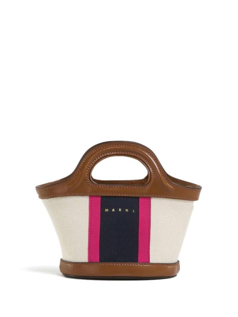 Marni Micro Tropicalia tote bag - Neutrals von Marni