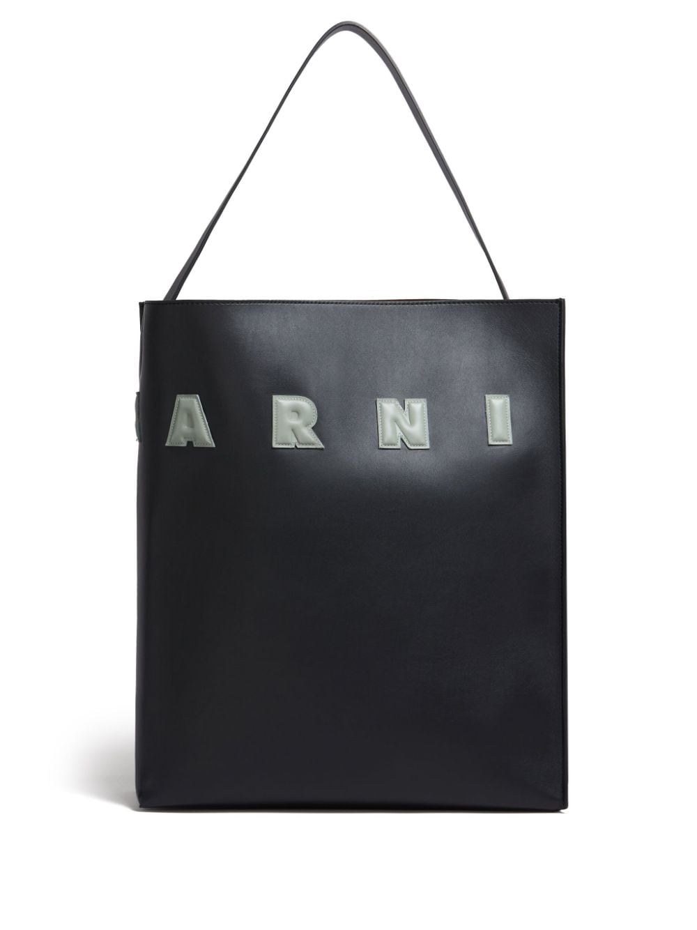 Marni Museo leather tote bag - Black von Marni