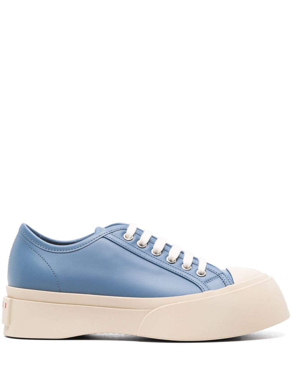 Marni Pablo leather sneakers - Blue von Marni