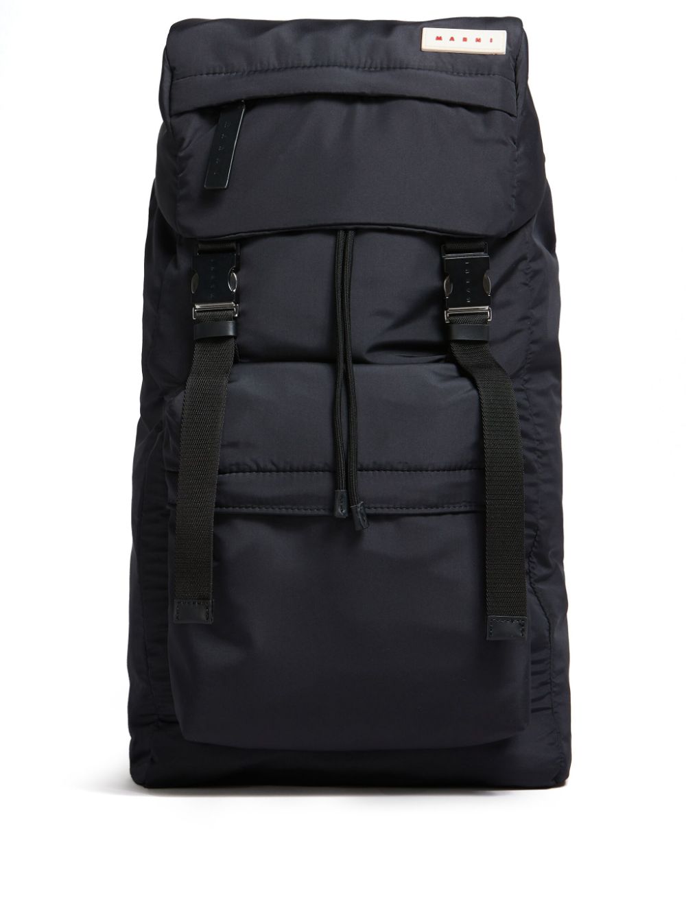 Marni Puff buckled backpack - Black von Marni