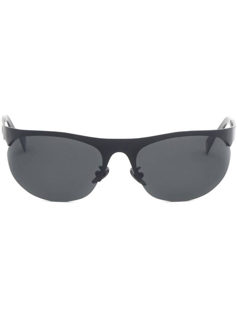 Marni Salar de Uyuni oval-frame sunglasses - Black von Marni