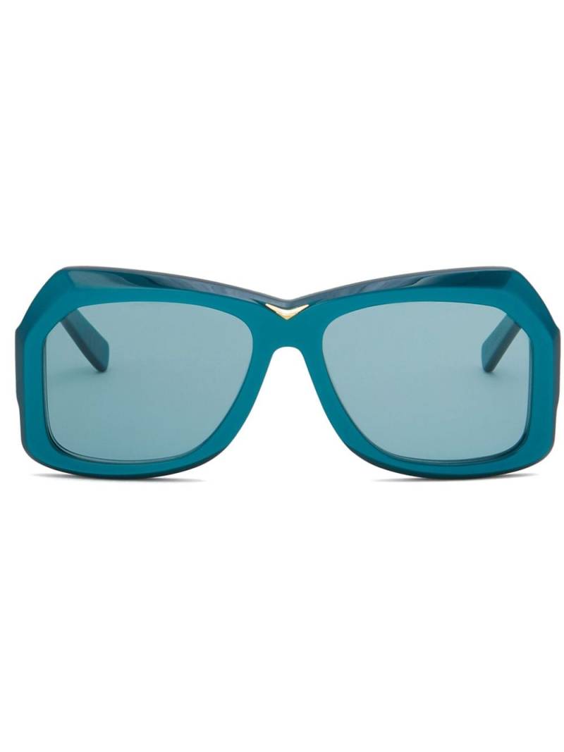Marni Tiznit oversize-frame sunglasses - Green von Marni
