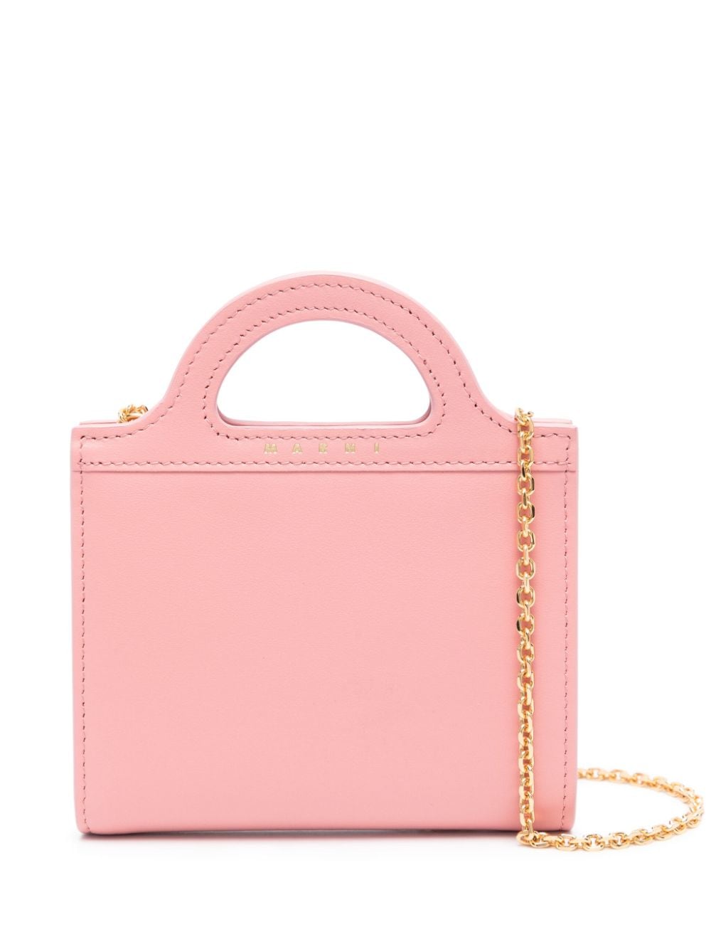 Marni Tropicalia leather wallet - Pink von Marni