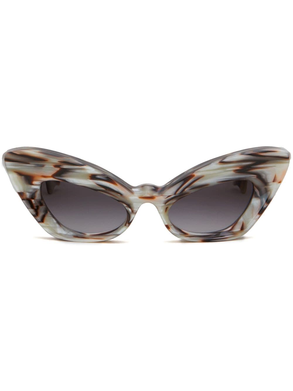 Marni cat-eye frame sunglasses - Neutrals von Marni