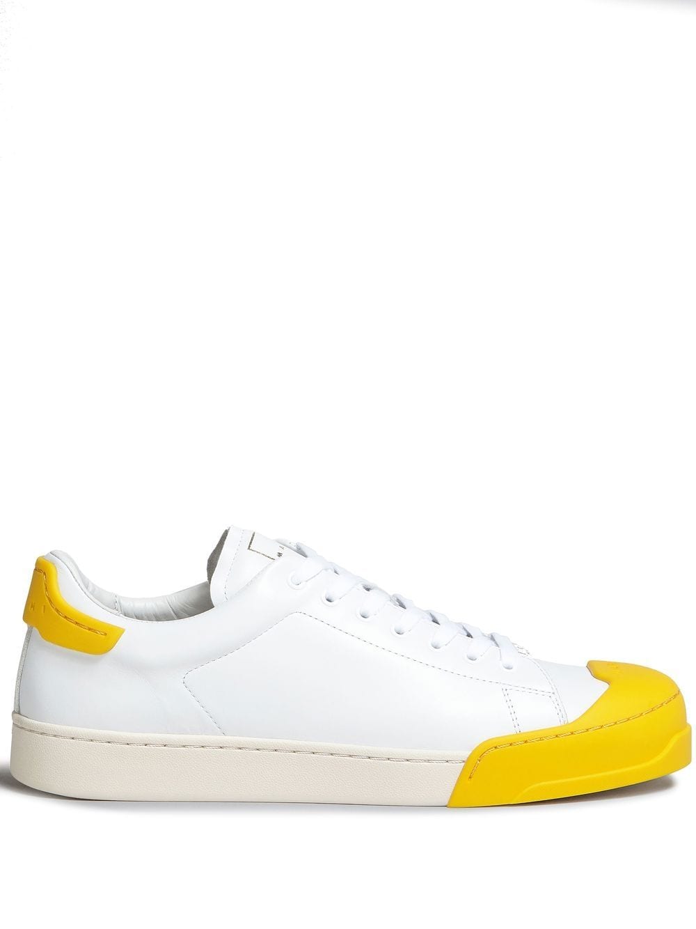 Marni contrasting toe cap low-top sneakers - White von Marni