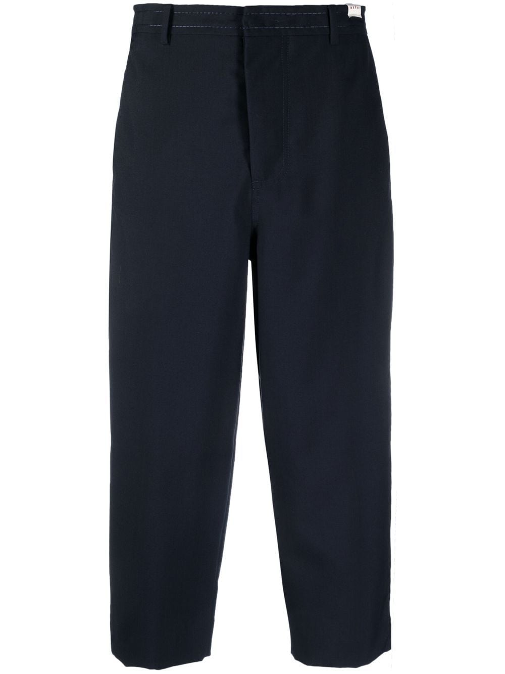 Marni cropped-leg trousers - Blue von Marni