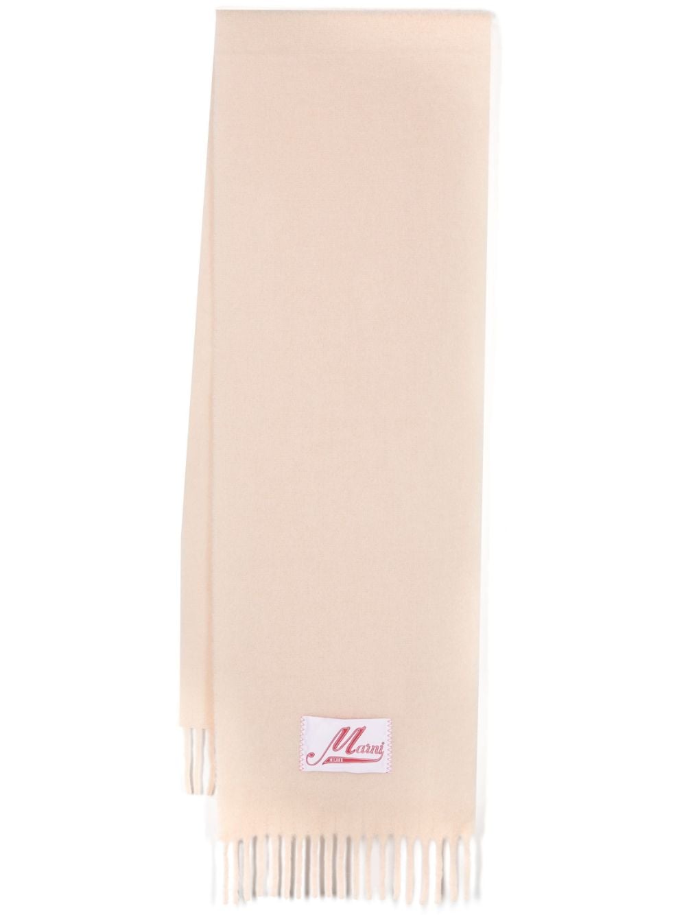 Marni fringed-hem scarf - Pink von Marni