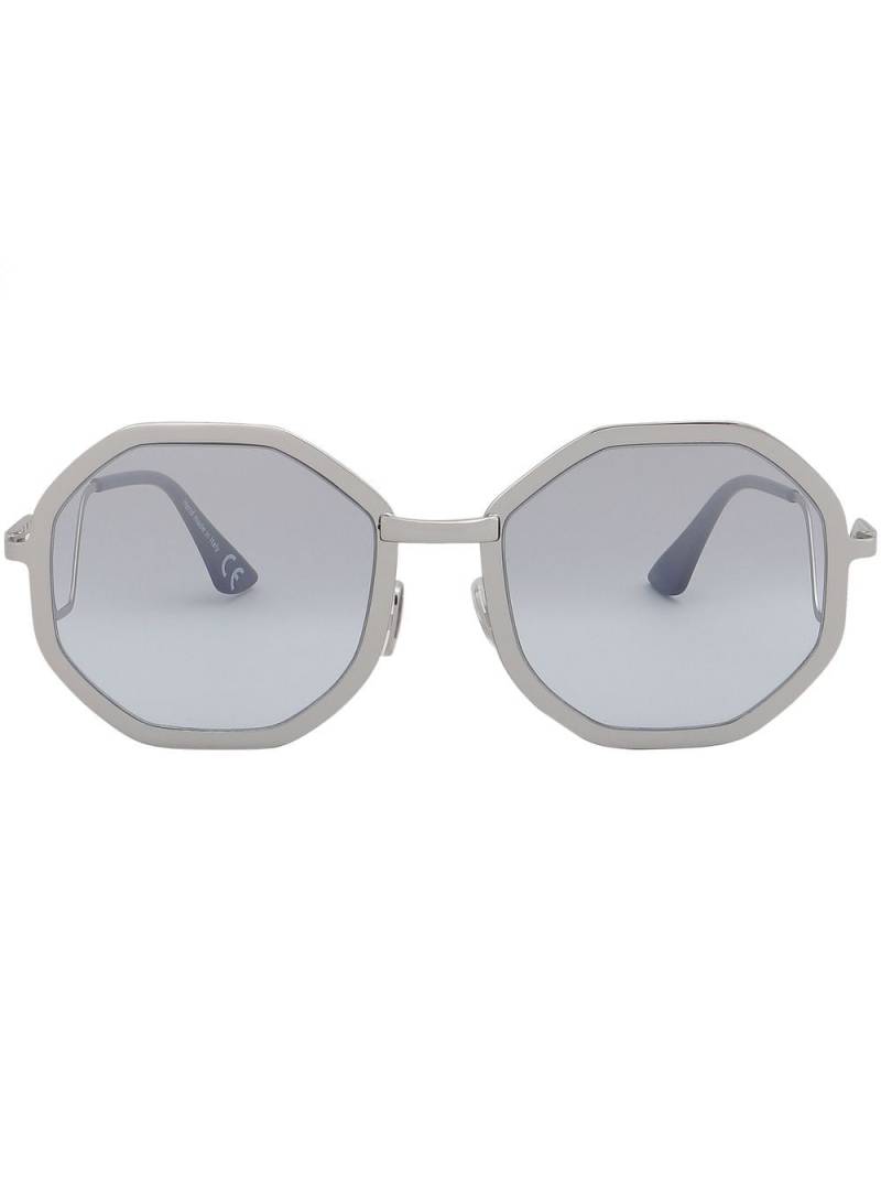 Marni geometric-frame detail sunglasses - Gold von Marni