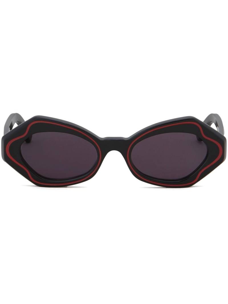 Marni geometric-frame tinted sunglasses - Black von Marni