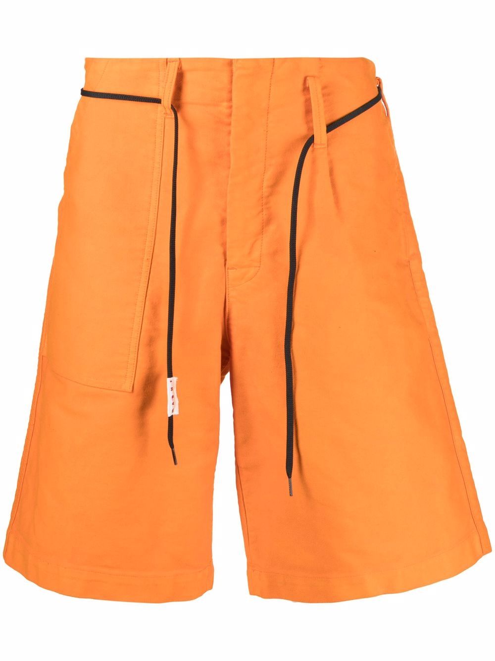Marni knee-length cotton shorts - Orange von Marni