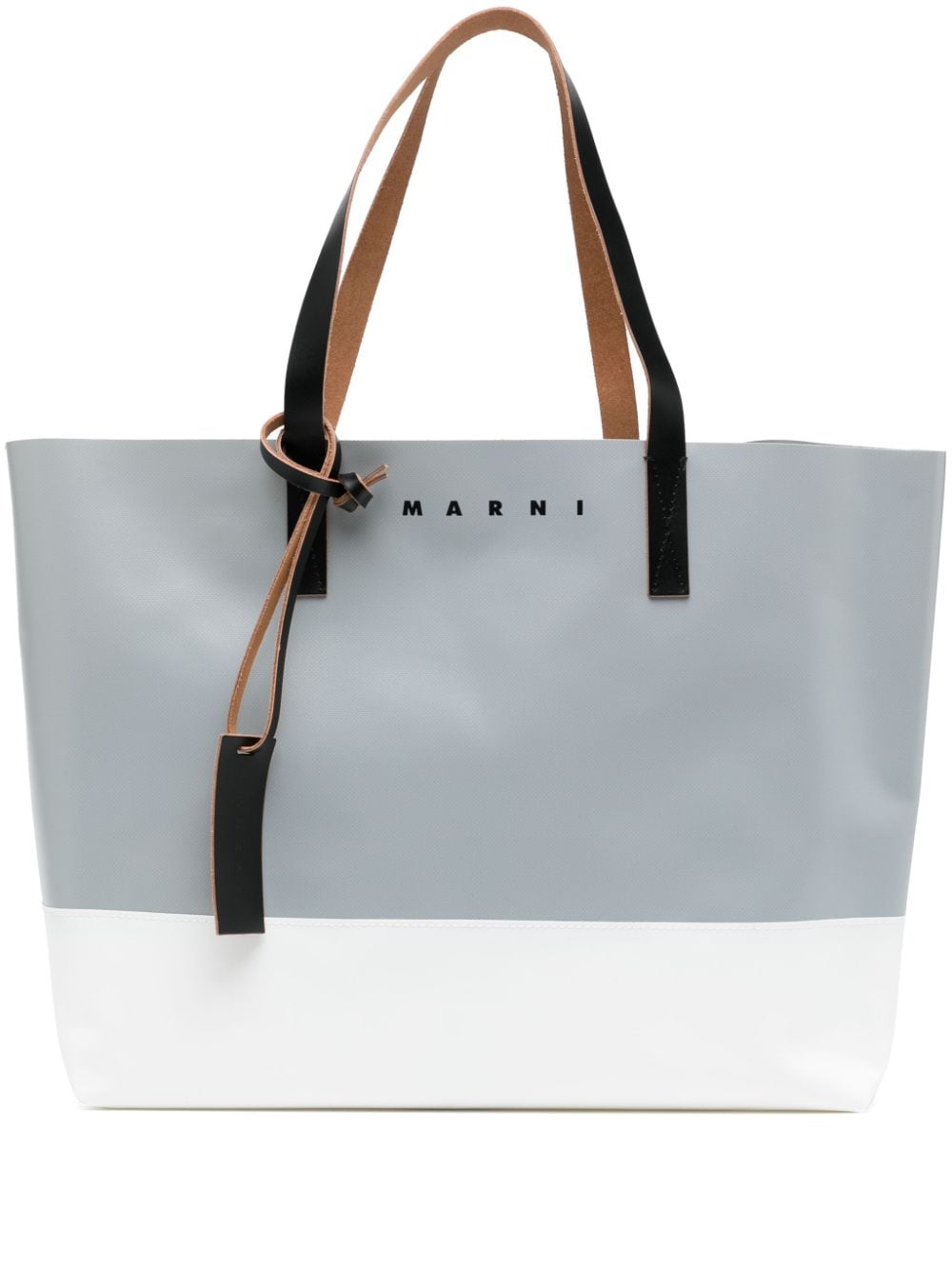 Marni large Tribeca tote bag - Grey von Marni