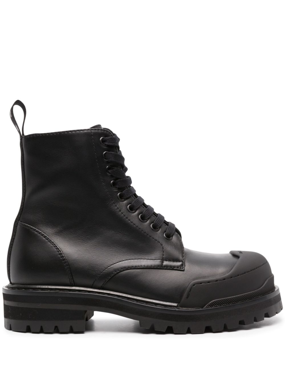 Marni leather ankle boots - Black von Marni