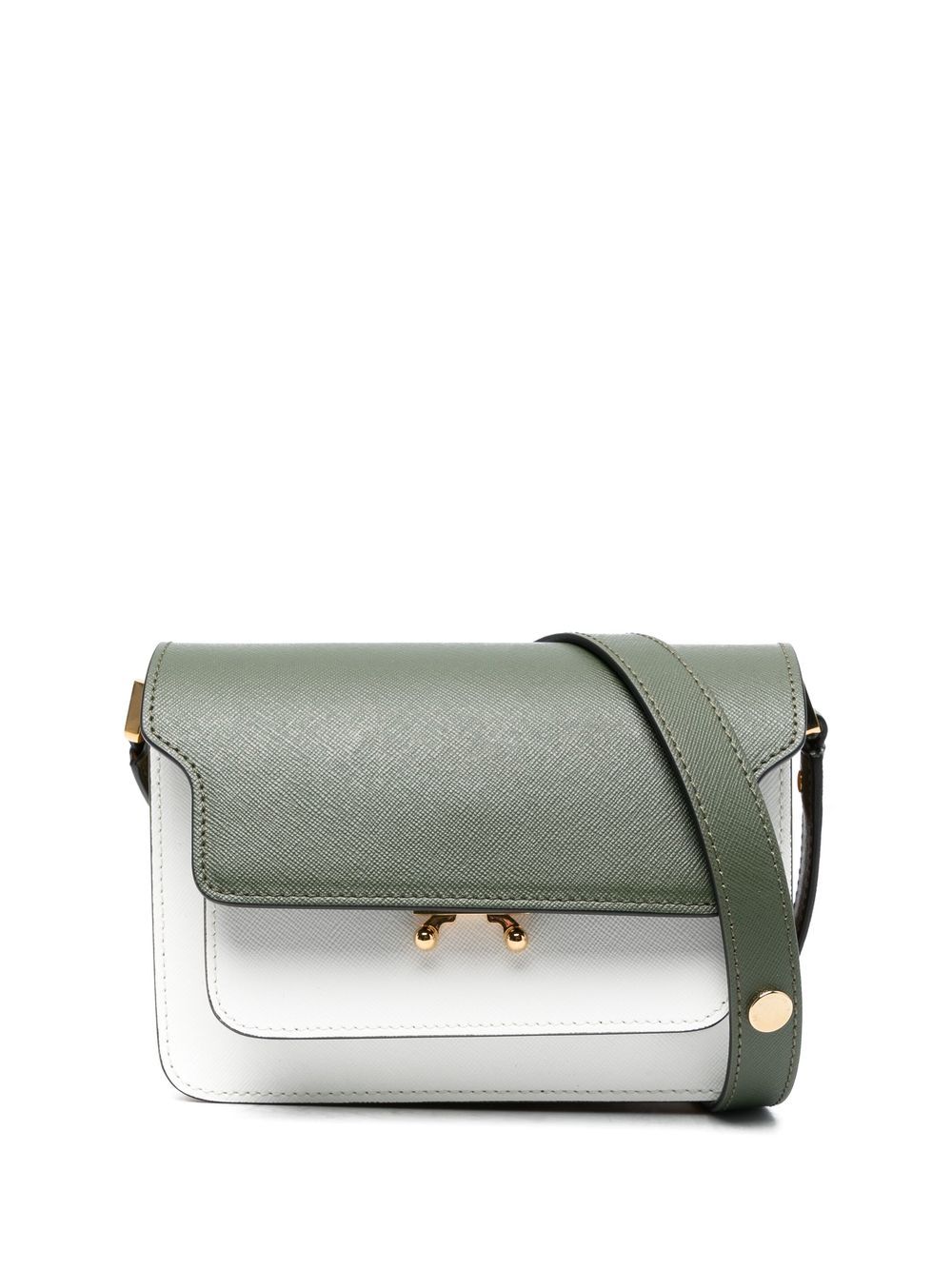 Marni leather shoulder bag - Green von Marni