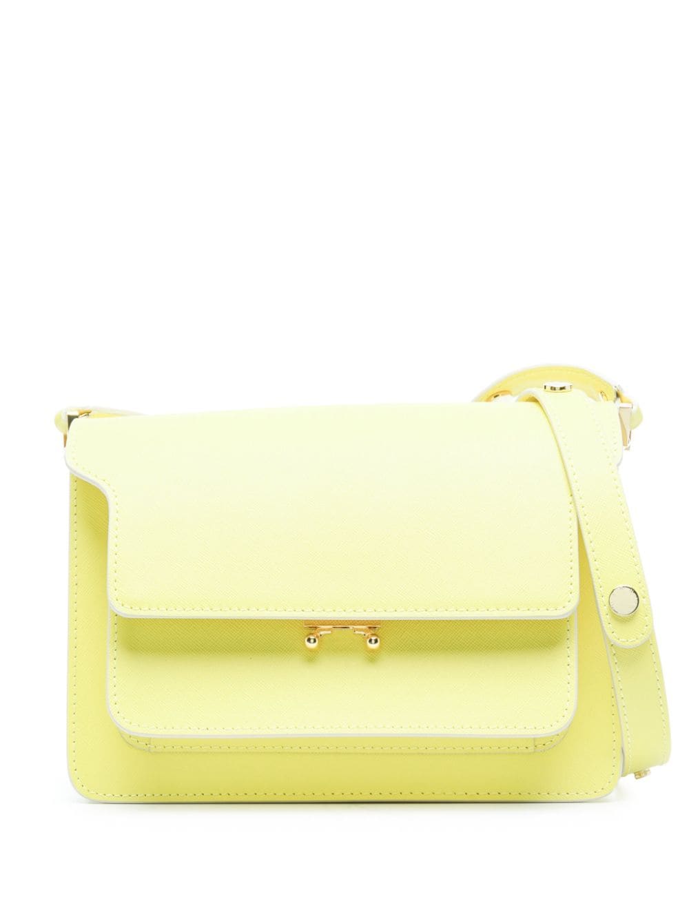 Marni medium Trunk shoulder bag - Yellow von Marni