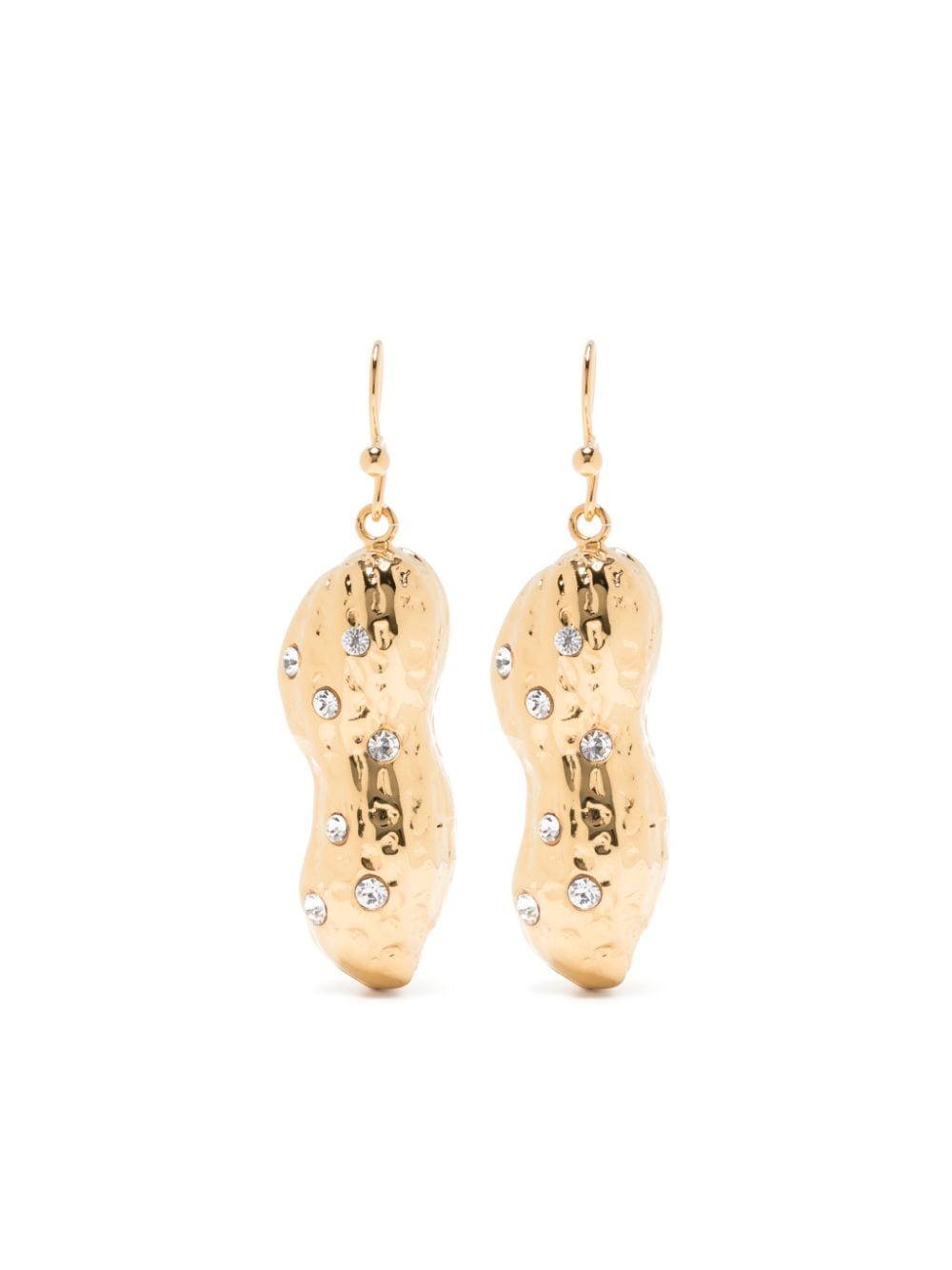 Marni peanut-shaped earrings - Gold von Marni