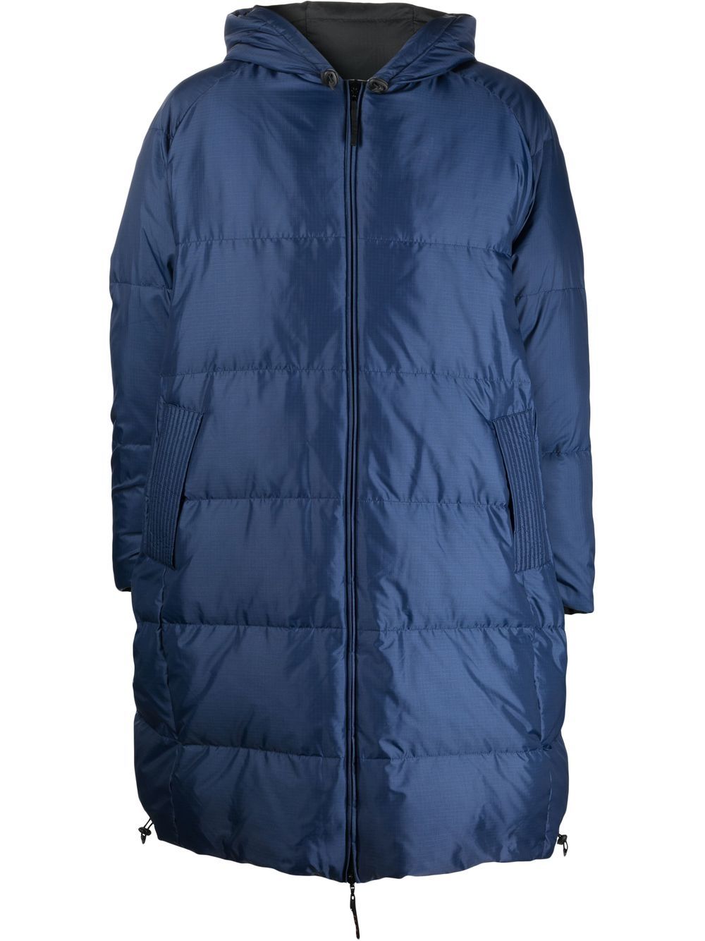 Marni reversible padded hooded coat - Blue von Marni