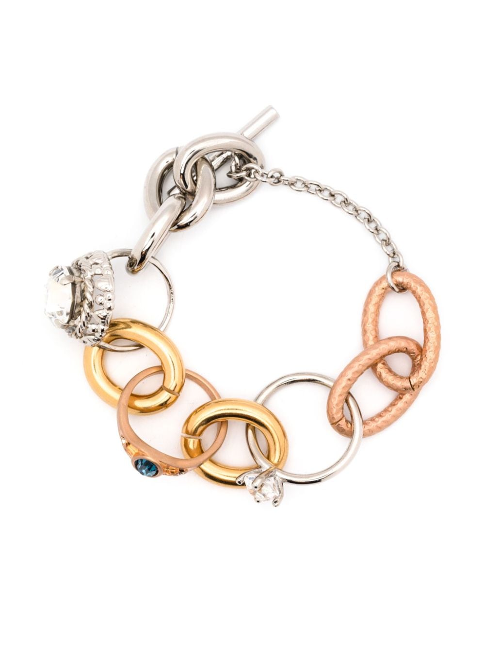 Marni ring-embellished bracelet - Gold von Marni