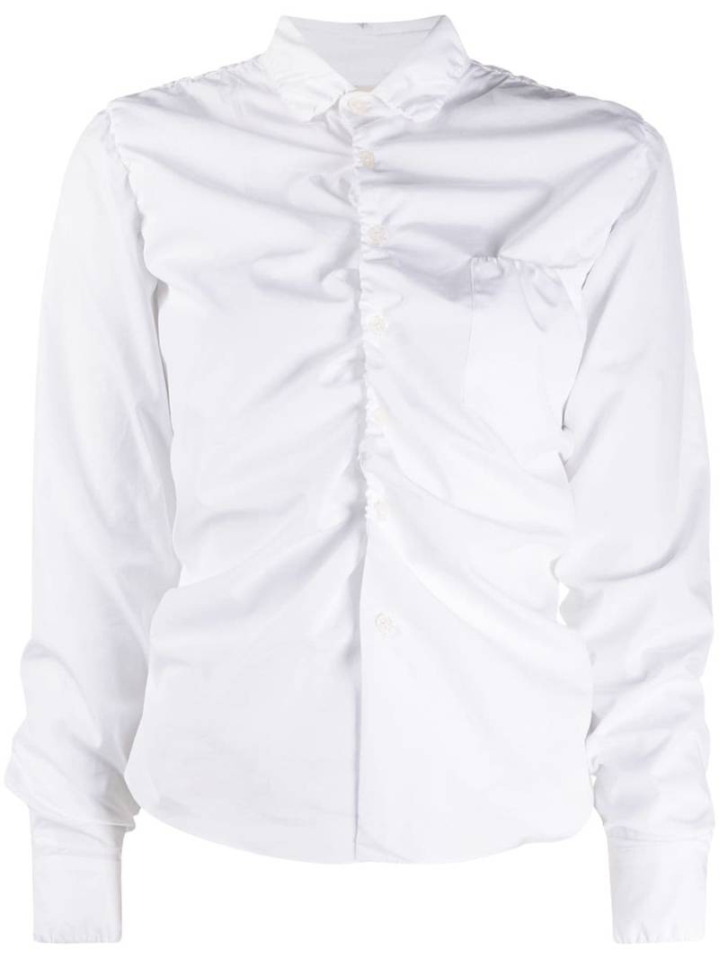 Marni ruched-effect shirt - White von Marni